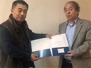 美国前总统卡特给唐建教授的两封来信
